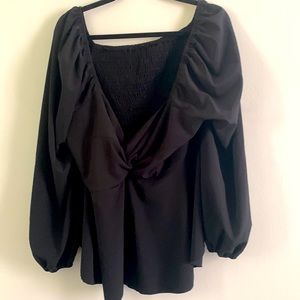 Black blouse 2XL